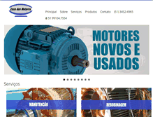 Tablet Screenshot of casadosmotores.com